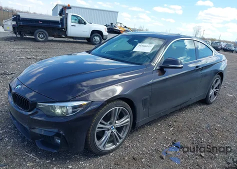 2019 BMW 430I xDrive z USA, uszkodzony, nr VIN WBA4W5C56KAE49409